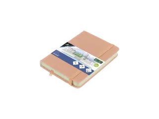 Schetsboek Kangaro A6 oud roze PU hardcover 80 blad 140 grams roomwit - 2