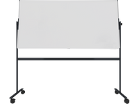 Legamaster UNITE PLUS kantelbaar whiteboard 100x200cm zwart onderstel