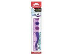 Règle Maped Kidy Learn Concentration 20cm violet