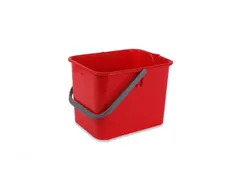 Emmer tbv werkwagen 9 Liter rood