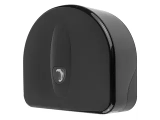 Toiletpapier Dispenser Zwart voor Mini Jumborol Toiletpapier - 1