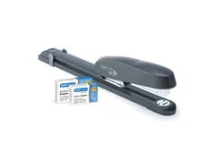 Lang Arm nietmachine ECO 790 zwart'+ 1000 x 26-6mm + 1000 x 24-8mm 50