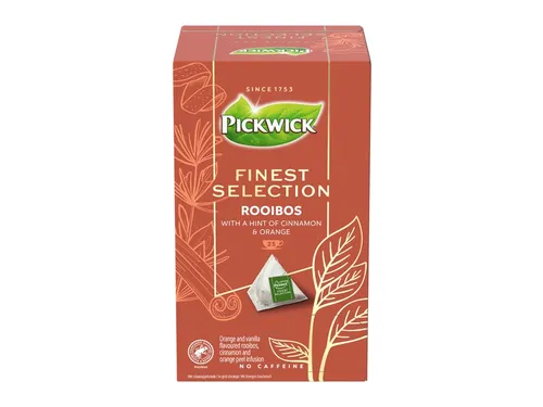 Thee Pickwick Finest Selection rooibos 25 zakjes à 2 gram