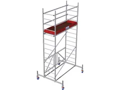 vouwsteiger,werk H 4,8m,steiger H 4m,platform BxD 2000x600mm,aluminium