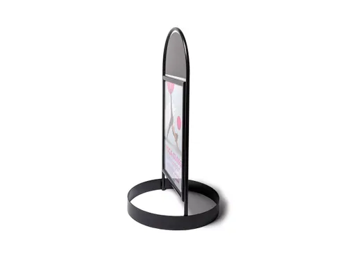 City Sign Elegant Staal 50x70 cm zwart