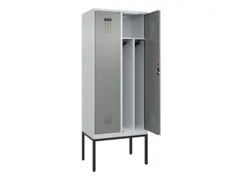 locker voor scheiding van kleding,HxBxD 2120x800x500mm,2vak
