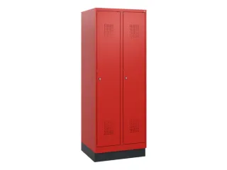 schoollocker,HxBxD 1630x600x500mm,2vak,vak B 300mm,cil.-slot,sokkel - 2