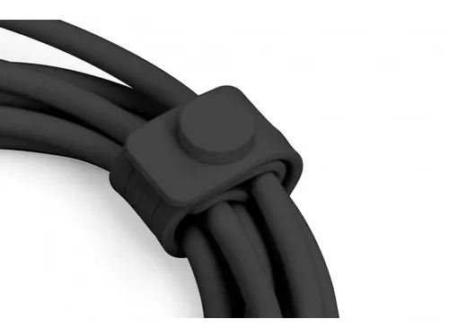 USB-C siliconen oplaadkabel USB-A USB-C 0,5m USB 2.0 60W zwart