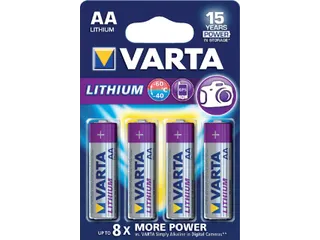 Batterij Varta Ultra Lithium 4x AA - 2