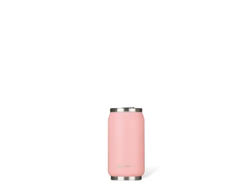 Thermosbeker Les Artistes Paris blik 280ml Pink met geïntegreerd riet