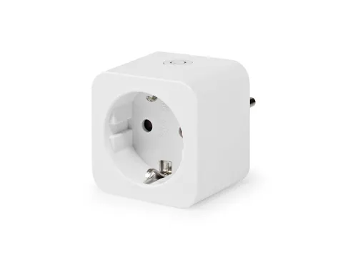 Nedis SmartLife Slimme Stekker Wi-Fi IP21 Wit