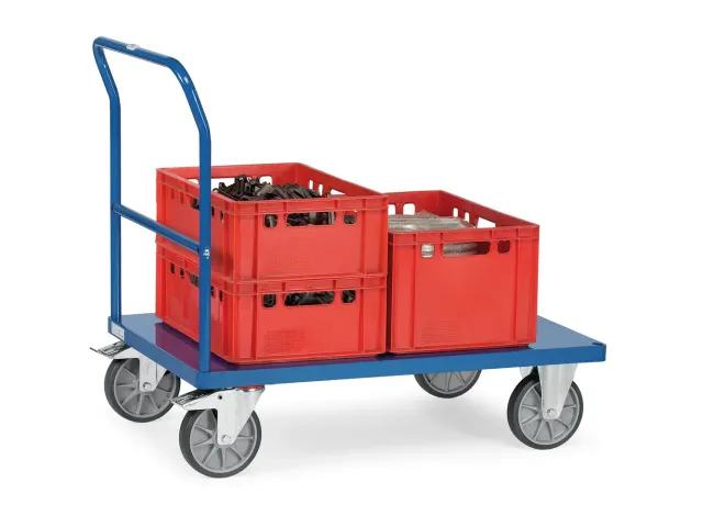 Duwbeugelwagen 2503b Platform Van Staal 600kg 1200x800mm