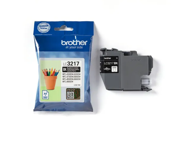 Inktcartridge Brother LC-3217BK zwart