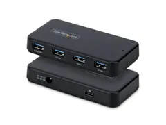 StarTech.com 4-Port USB-A Hub, 5Gbps, Self Powered, 2-in-1 USB-C en US