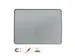 Tableau Blanc Nobo Slim Line 43x58cm Argent