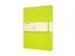 Carnet Moleskine XL 190x250mm uni couverture rigide vert citron