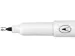 Marqueur tableau blanc Nobo Glide Fin 1mm Noir 4 pièces