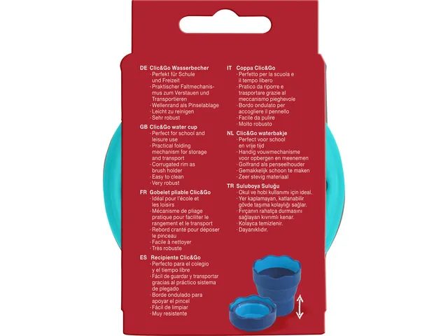 Watercup Faber-Castell Clic & Go turquoise