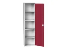 universele kast,HxBxD 2000x525x350mm,4xStalen bodem,draaigrendelslot