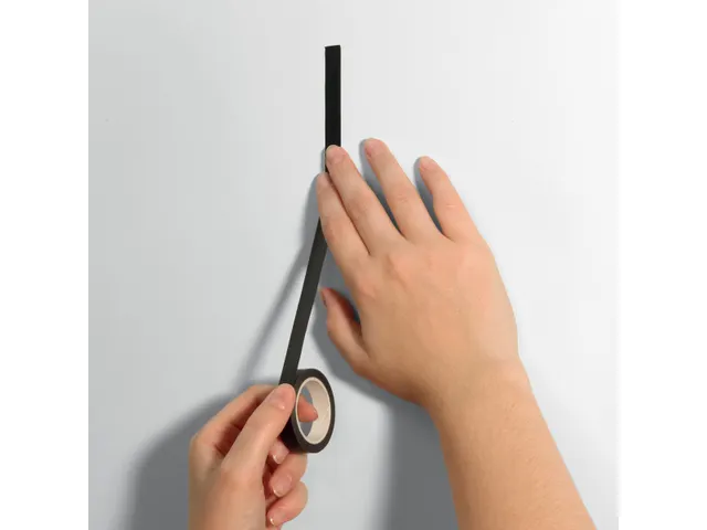 Masking-tape Sigel zwart rol 10mm 16meter