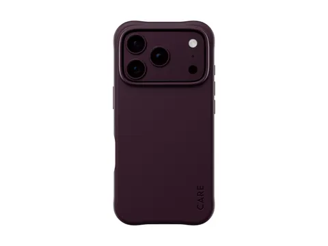 PanzerGlass CARE by Samba Case Dark Cherry w. MagSafe iPhone 202