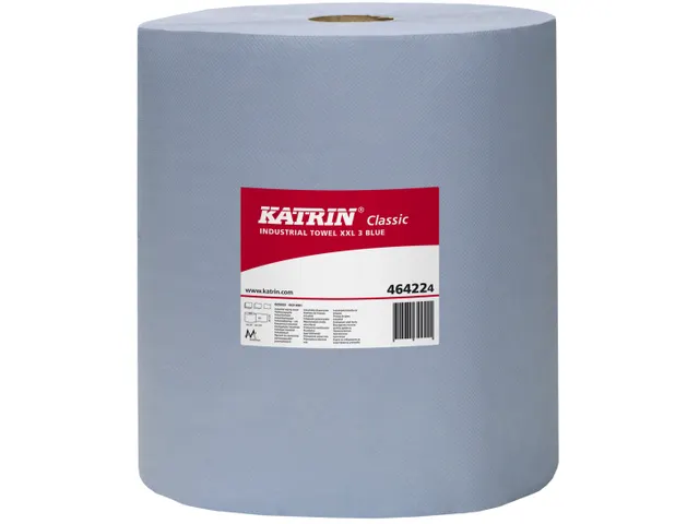 Katrin 464224 Classic poetspapier XXL 3-laags blauw Pak a 2 Rol