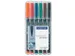 Viltstift Staedtler OHP Lumocolor 313 Super fijn 0.4mm Assorti 6 stuks
