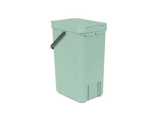 Afvalemmer Sort & Go 16 Liter Jade Groen - 4