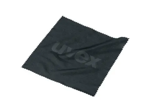 Uvex microvezeldoek zwart 15x15cm
