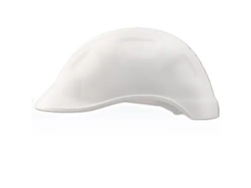 Schuberth 9248315330 stootpet zonder ventilatie, polyethyleen, wit