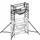 rolsteiger,1platform(s),1luik,platform BxD 2080x610mm,aluminium
