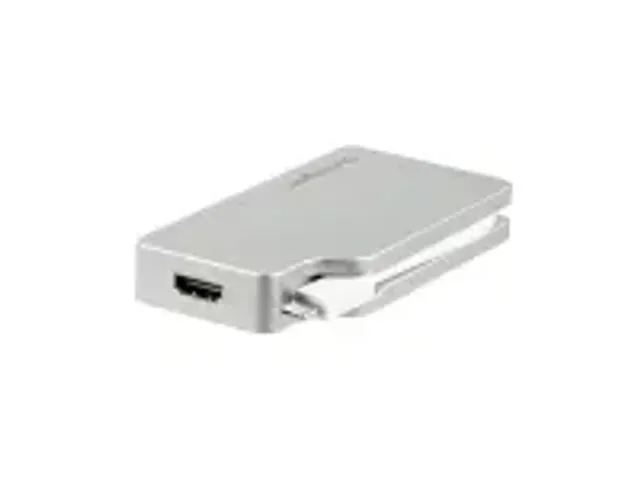 OUTLET Aluminium A/v Reisadapter 4-in-1 Usb-c Naar Vga, Dvi, Hdmi Of M