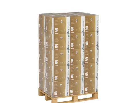 Handdoek PureSoft PT3 V-vouw 2-laags 277540 naturel Pallet