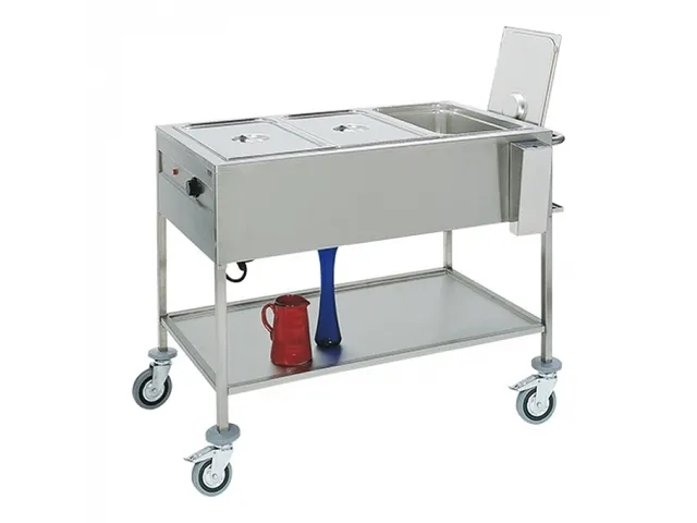 Emga Bain marie wagen 3/1 GN 200mm