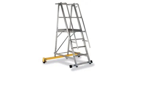 Platformladder Aluminium Bordes H X B X D 1000X 600X 630Mm 4Treden