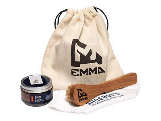 Emma, schoenpoetsset, bruin, per stuk