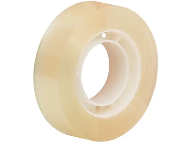 Q-connect plakband transparant PP 15mmx33m