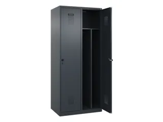 locker voor scheiding van kleding,HxBxD 1850x800x500mm,2vak - 1