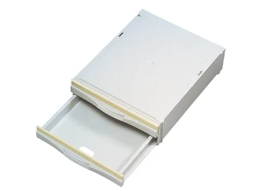 Stapelcassette Pas A6851-201 2laden lichtgrijs