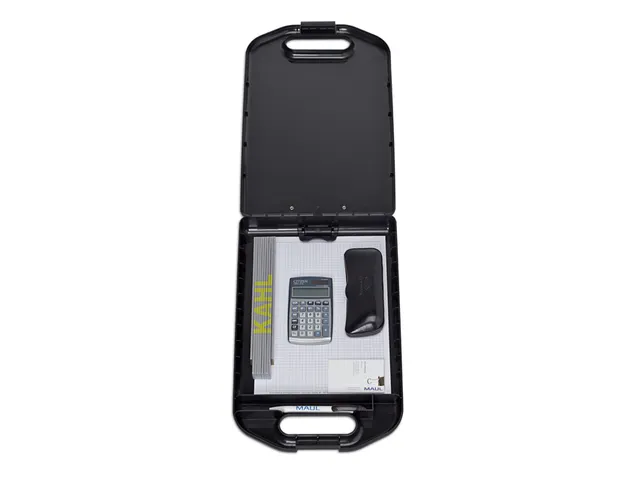 Porte-bloc avec compartiment MAULbreed A4 portrait ouverture petit cô