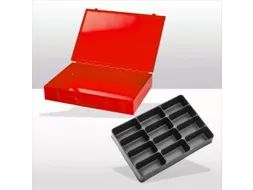 assortimentskoffer,HxBxD 50x335x240mm,12vakken