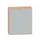 Kantoorkast 1150x1000x430mm Romp Beuken Decor Front Lichtgrijs