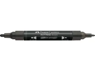 Acrylmarker Faber-Castell Multimark 299 black glossy - 3