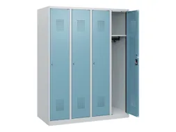 schoollocker,HxBxD 1530x1200x500mm,4vak,vak B 300mm,cil.-slot
