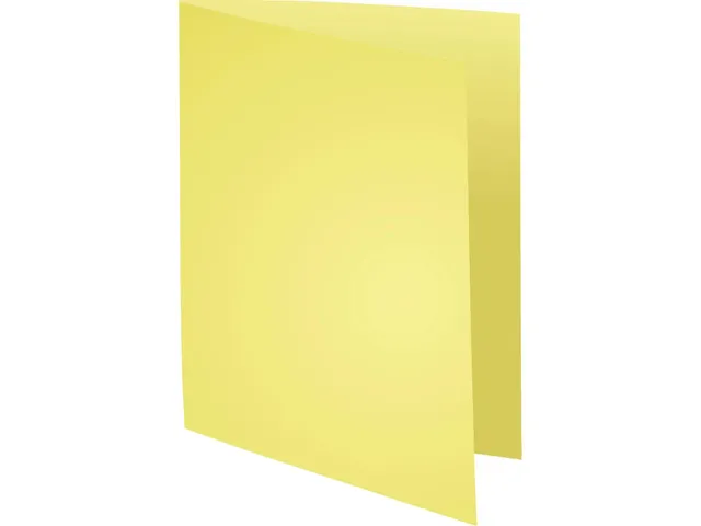 100 dossiermappen SUPER 250 24x32cm Kanariegeel