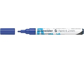Acrylmarker Schneider Paint-It 310 2mm blauw - 3