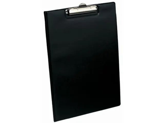 Klemplaat Basics zwart A4