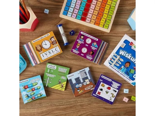 BrainBox Wiskunde geheugenspel 8+