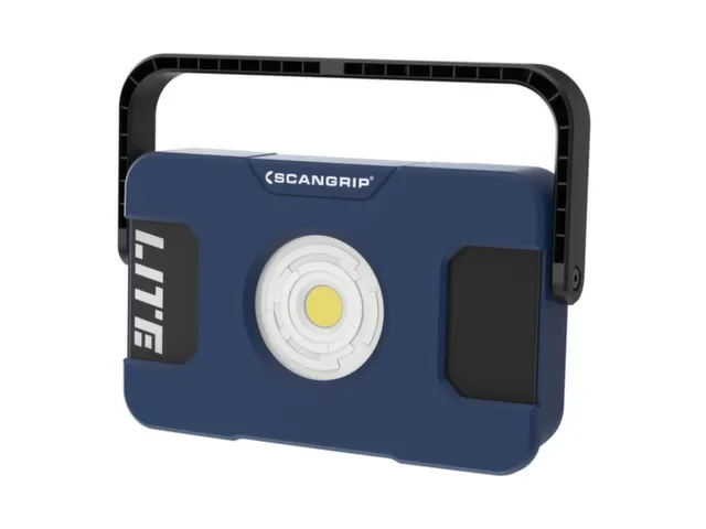 accu-schijnwerper voor in de bouw,behuizing kunststof,COB-led