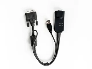 Vertiv Avocent MPUIQ-VMCDV, 0,3556 m, USB, USB, Zwart, DVI, USB 2.0 - 2